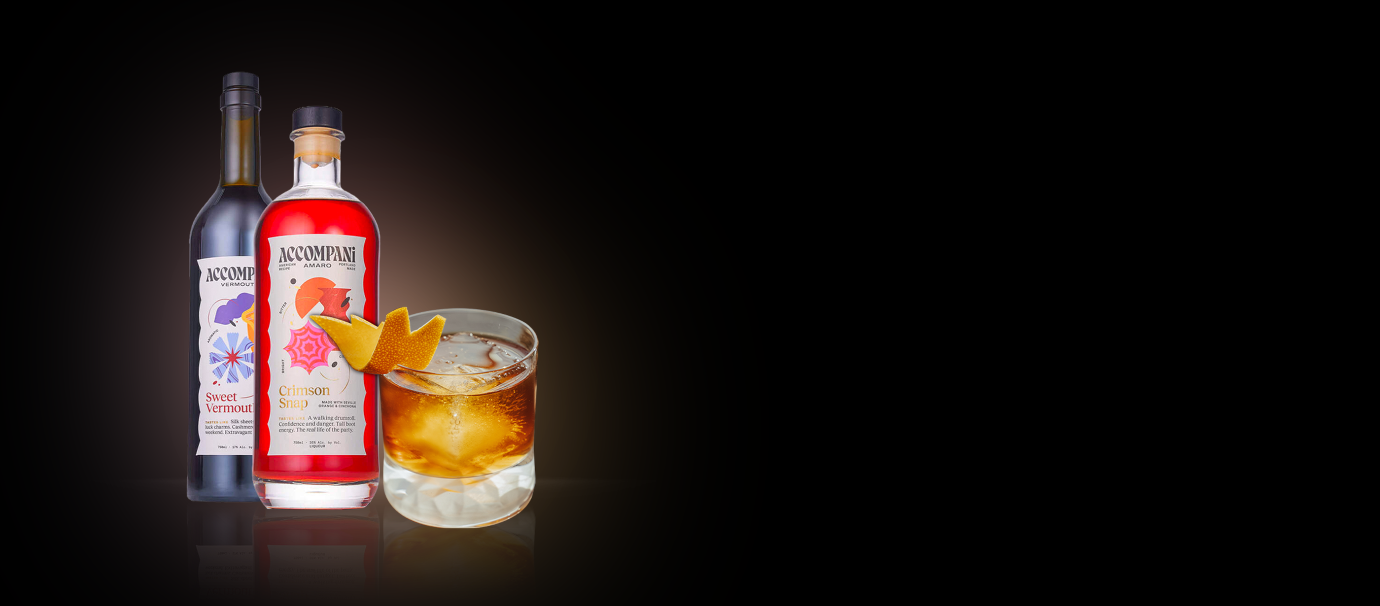 The Accompani Boulevardier Cocktail